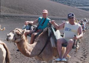 dad on camel